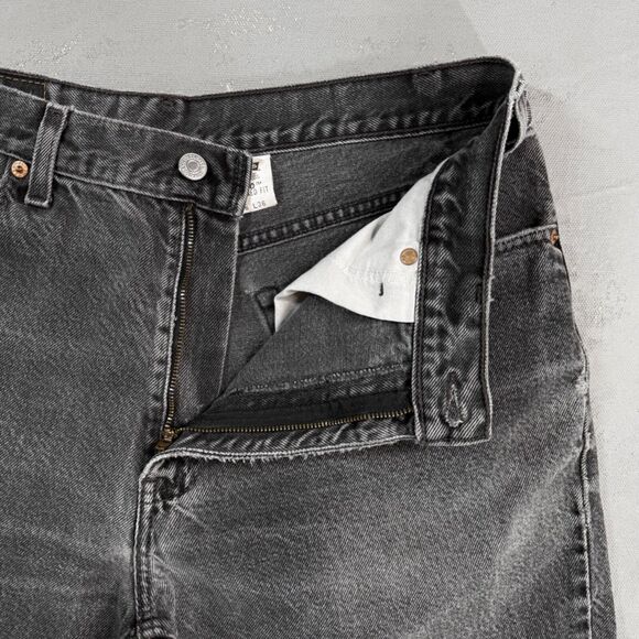 Vintage 2001 Levi's 550 Red Tab Jeans "Every Garment Guaranteed" Fit 33 x 34 - Picture 3 of 8